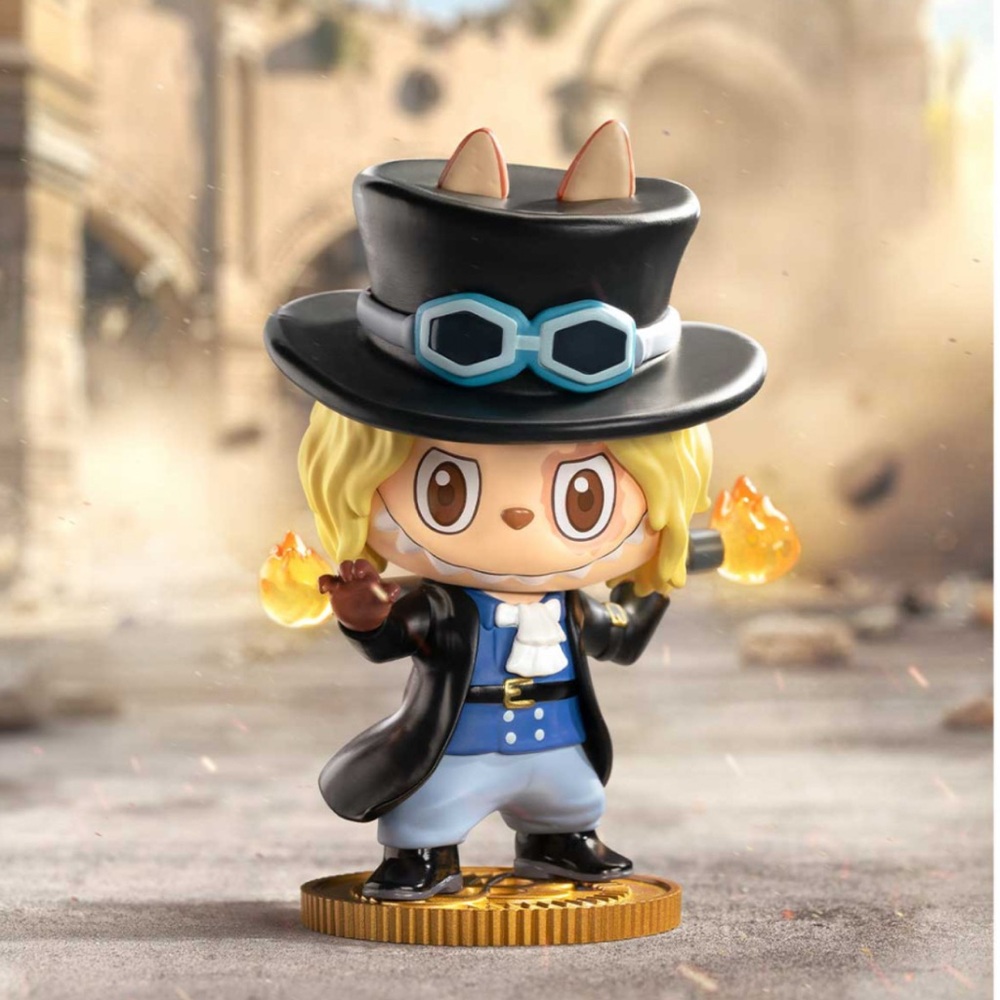 Labubu The Monsters x One Piece Series Figure Sabo from Popmart